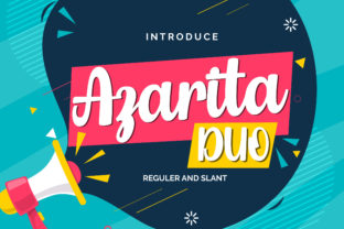 Azarita Duo: A Crafting Font for Elegant Projects