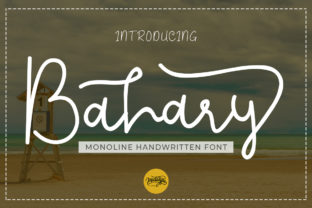 Bahary: A Handwritten Font for Editorial Design