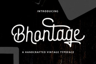 Bhontage: The Script Handwritten Font for Modern Web Design