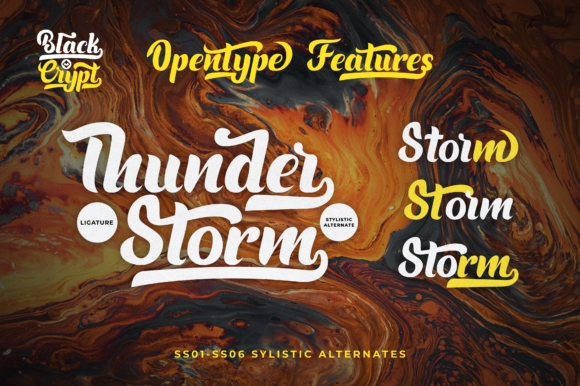 Blackcrypt: A Fun Bold Handwritten Font for Makers