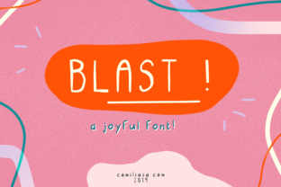 Blast Font Review: A Cheerful Script for Friendly Branding