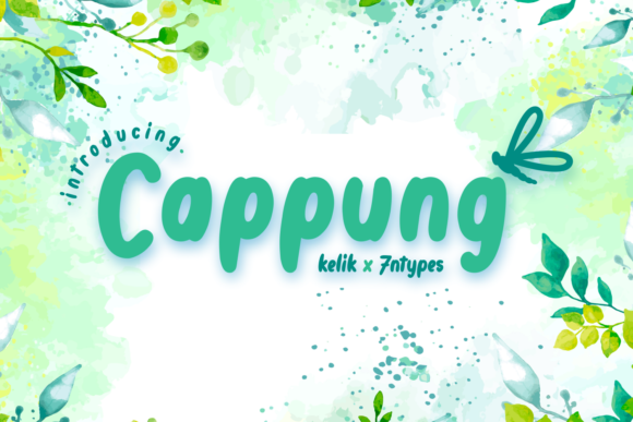 Cappung: Your Friendly Handwritten Font for Approachable Brands