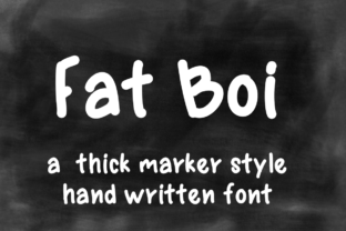 Fat Boi Font: A Bold, Chunky Typeface for Modern Marketing