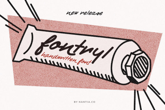 Fontryl: A Bold Retro Handwritten Font for Digital Brands