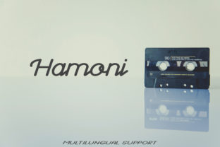 Hamoni: A Playful Script Font for Crafting a Cohesive Brand