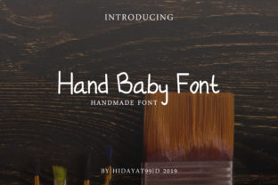 Hand Baby Font: A Cute Handwritten Typeface for Casual Brand Campaigns