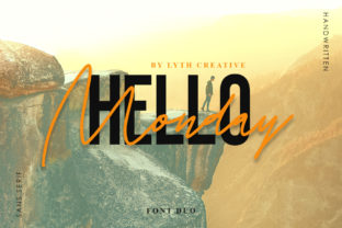 Hello Monday Font: A Handwritten Typeface for Maker Projects
