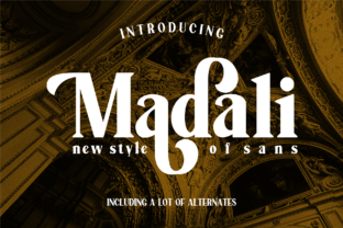 Madali Font: A Bold, Professional Sans Serif for Your Business