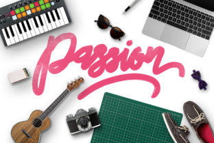Passion Font: The Handwritten Touch for Crafters & Makers