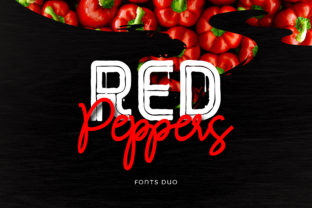 Red Peppers Handwritten Font for Business Branding