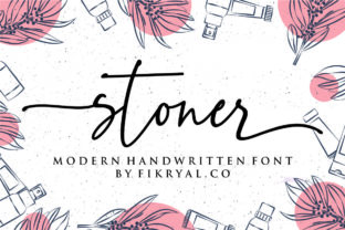Stoner Font: Elevating Editorial Design with Modern Handwritten Style