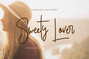 Sweety Lover: A Sweet Handwritten Font for Romantic Campaigns