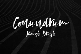 The Conundrum Font: Organic Style for Handmade Goods