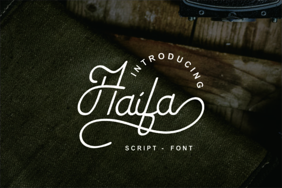 The Haifa Sans Serif Font for Modern Marketing