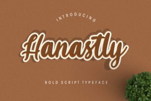 The Hanastly Font: A Modern Script for Editorial Design