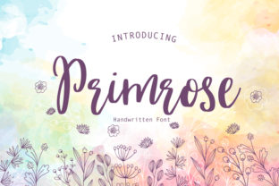 The Primrose Font for Crafting Beautiful Products